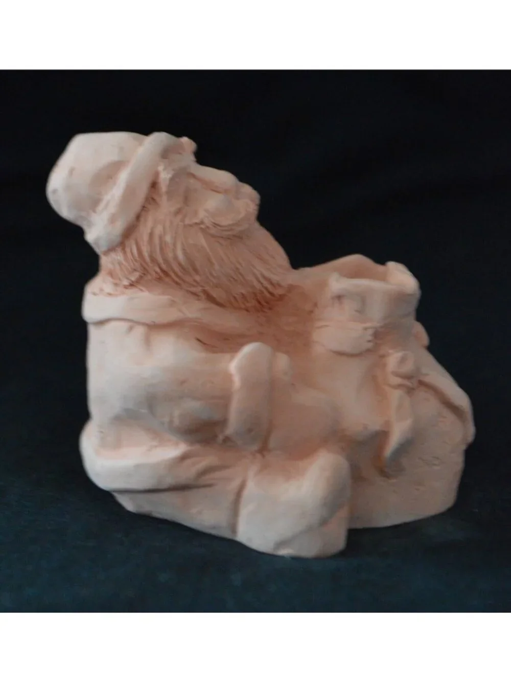 Vintage Gilberties Potpourri Pal Terracotta Santa Essential Oil Diffuser NOS New